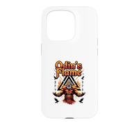 Carcasa para iPhone 15 Pro Diseño mítico del símbolo del Poder del Dios del Fuego Guerrero