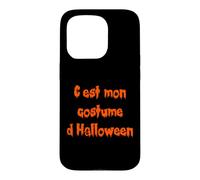 Carcasa para iPhone 15 Pro Disfraz de Cest Mon d Halloween francés Humor de Halloween