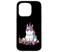 Carcasa para iPhone 15 Pro Disfraz de Unicornio para Fiesta temática de los años 80 y 90