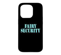 Carcasa para iPhone 15 Pro Disfraz Hada Halloween Fairy Security Mujer Hombre Familia