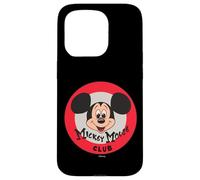 Carcasa para iPhone 15 Pro Disney 100 Mickey Mouse Club Logo Color Vintage D100