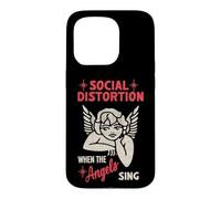 Carcasa para iPhone 15 Pro Distorsión Social Oficial Cuando los ángeles cantan