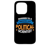 Carcasa para iPhone 15 Pro Divertida Camisa de Ciencia política de Ciencias políticas