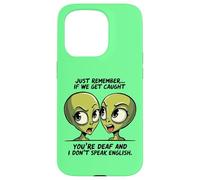 Carcasa para iPhone 15 Pro Divertida Ropa de Humor de Guilty Alien Duo, Solo Recuerda los dichos