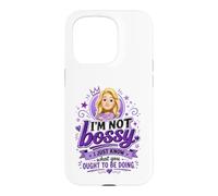 Carcasa para iPhone 15 Pro Divertido Bossy Rubia De Dibujos Animados Mujer Púrpura Reina