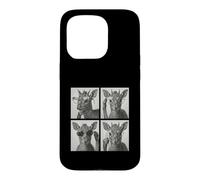 Carcasa para iPhone 15 Pro Divertido Dik Dik Gafas Fotomatón Selfie
