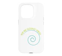Carcasa para iPhone 15 Pro Divertido Juego de Palabras de microbiología Nos Estamos volviendo virales