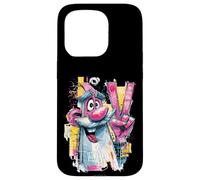 Carcasa para iPhone 15 Pro Divertido Letrero gráfico de Carnicero con diseño de Graffiti Pop