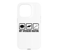Carcasa para iPhone 15 Pro Divertido Set Trampa para Banda Música de Fin Semana Batería