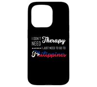 Carcasa para iPhone 15 Pro Divertidos Viajeros de Viaje de Vacaciones de Verano en Filipinas
