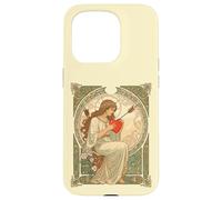 Carcasa para iPhone 15 Pro Donde el Amor Duele Vintage Art Nouveau Romance