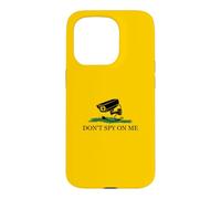 Carcasa para iPhone 15 Pro Dont Spy On Me Cámara Vigilancia de Privacidad