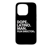 Carcasa para iPhone 15 Pro Dope Latino Man Director de Cine Latin Heritage Hispanic Pride