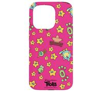 Carcasa para iPhone 15 Pro DreamWorks Trolls Lunar New Year Pink All-Over Print