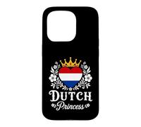 Carcasa para iPhone 15 Pro Dutch Princess Netherlands Flag Proud Dutch Girl