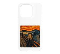 Carcasa para iPhone 15 Pro ECCE Homo Scream Cecilia Divertido Cool gráfico Jesus