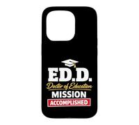 Carcasa para iPhone 15 Pro EDD Doctor of Education Accomplish Doctorate Graduation