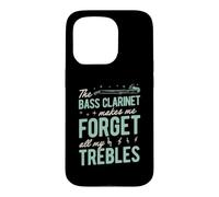 Carcasa para iPhone 15 Pro El Clarinete bajo me Hace Olvidar Todos mis Agudos