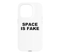 Carcasa para iPhone 15 Pro El Espacio es Falsa y Divertida teoría de la conspiración