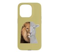 Carcasa para iPhone 15 Pro El león y el Cordero