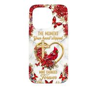 Carcasa para iPhone 15 Pro El Momento en Que mi corazón cambió para Siempre Memorial Cardinal