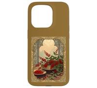 Carcasa para iPhone 15 Pro El zumaque Nowruz Rojo del Amanecer