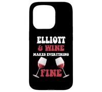 Carcasa para iPhone 15 Pro Elliott and Wine Make Everything Fine Name Elliott