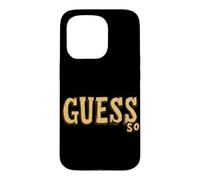 Carcasa para iPhone 15 Pro Emblema Guess So