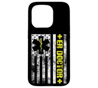 Carcasa para iPhone 15 Pro Emergency Medicine Physician ICU Critical Care ER Doctor
