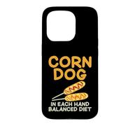 Carcasa para iPhone 15 Pro En Cada Perro de maíz de Dieta equilibrada a Mano