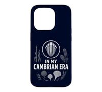 Carcasa para iPhone 15 Pro En mi era cámbrica Trilobite Ciencia fósil Nerd Prehistórico