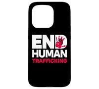 Carcasa para iPhone 15 Pro End Human Trafficking