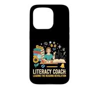 Carcasa para iPhone 15 Pro Entrenador de Alfabetización Lectura Liderando Lectura Revolución F