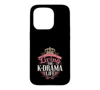 Carcasa para iPhone 15 Pro Entusiasta del K-Drama Dramas Coreanos Fans Cultura de observación compulsiva