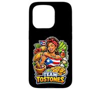 Carcasa para iPhone 15 Pro Equipo: Tostones Boricua Pride
