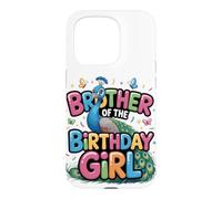 Carcasa para iPhone 15 Pro Es el cumpleaños de mi Hermano Pavo Real Bro Family Bday