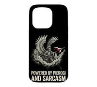 Carcasa para iPhone 15 Pro Es una Cosa Polaco-Estadounidense Polonia Herencia Pierogi Sarcasmo