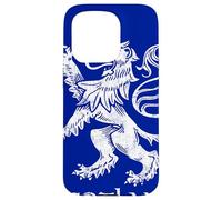 Carcasa para iPhone 15 Pro Escocia Souvenir Crest: Scottish Pride Rugby - Lion Rampant
