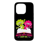 Carcasa para iPhone 15 Pro Escribir Finales Felices Todos los días Diseño