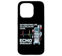 Carcasa para iPhone 15 Pro Especialista en ECMO Terapeuta respiratorio Enfermero de UCI