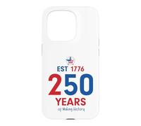 Carcasa para iPhone 15 Pro EST 1776 250 Years of Making History Patriotic American USA