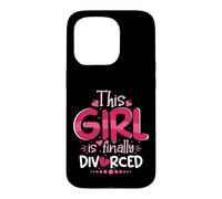 Carcasa para iPhone 15 Pro Esta Chica Finalmente se divorció Funny Divorce Party Women