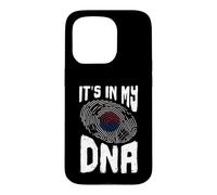 Carcasa para iPhone 15 Pro Está en mi ADN Herencia Coreana Orgulloso Corea del Sur