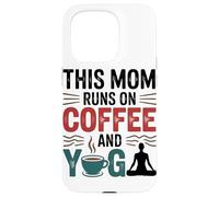 Carcasa para iPhone 15 Pro Esta Mamá Se Alimenta De Café Bienestar Fitness