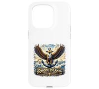 Carcasa para iPhone 15 Pro Estado del Patrimonio Marítimo de Rhode Island Eagle