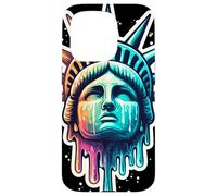 Carcasa para iPhone 15 Pro Estatua de la Libertad, Nueva York, EE.UU., Gotham, américa diseño