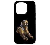 Carcasa para iPhone 15 Pro Estatua del faraón de la esfinge egipcia Antiguo Egipto Arqueología Arte