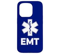 Carcasa para iPhone 15 Pro Estrella DE LA Vida EMT EMS TÉCNICO DE Servicios MÉDICOS DE Emergencia