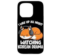 Carcasa para iPhone 15 Pro Estuve Despierto Toda la Noche Viendo Drama Coreano Divertido Amante del K-Drama