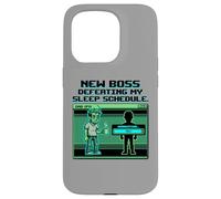 Carcasa para iPhone 15 Pro Expecting Dad Gamer New Boss Sleep Schedule
